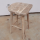 Saddle Seat Reclaimed Teak Stool