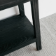Sara Reclaimed Teak Console Black Rustic