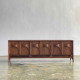 Sazam TV Console Bufet Meja Tv Jati Minimalis Retro