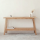 Scandi Rustic Reclaimed Teak Console Table