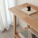 Scandi Rustic Reclaimed Teak Console Table