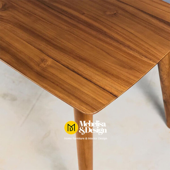 Set Kursi Meja Makan 4K Retro Jati