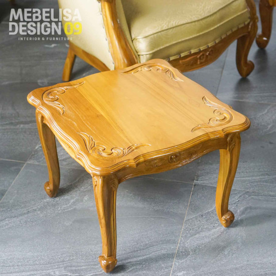 Set Kursi Sofa Meja Ruang Tamu Lois Gelung Kayu Jati 321