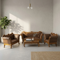 Set Sofa Ruang Tamu Madura Meja Ketapang Jati