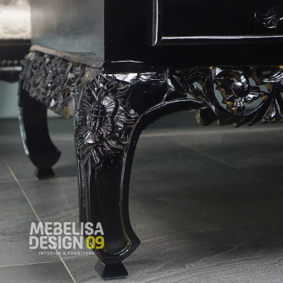 Set Sofa Tamu Meja Ketapang Ukiran Kayu Jati 321