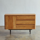 Shadow Sideboard Bufet Modern Kayu Jati Kaki Besi Industrial