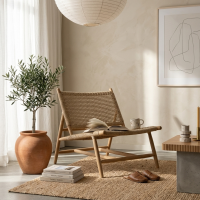 Siang Occasional Teak Chair