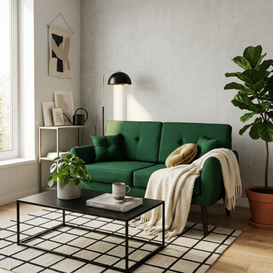 Sofa Depan TV Rangka Kayu Jati Retro Sofa Depan TV Rangka Kayu Jati Retro