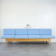 Sofa Outdoor panjang 4 Seater Mid-Century Modern