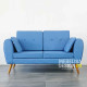 Sofa Retro Minimalis 2 Seater Blue Jay Sofa Retro Minimalis 2 Seater Blue Jay