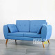 Sofa Retro Minimalis 2 Seater Blue Jay Sofa Retro Minimalis 2 Seater Blue Jay