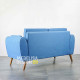 Sofa Retro Minimalis 2 Seater Blue Jay Sofa Retro Minimalis 2 Seater Blue Jay
