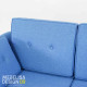 Sofa Retro Minimalis 2 Seater Blue Jay Sofa Retro Minimalis 2 Seater Blue Jay