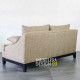 Sofa Santai 2 Seater Minimalis Charoline Kayu Jati