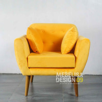 Sofa Santai Single Retro Modern Minimalis