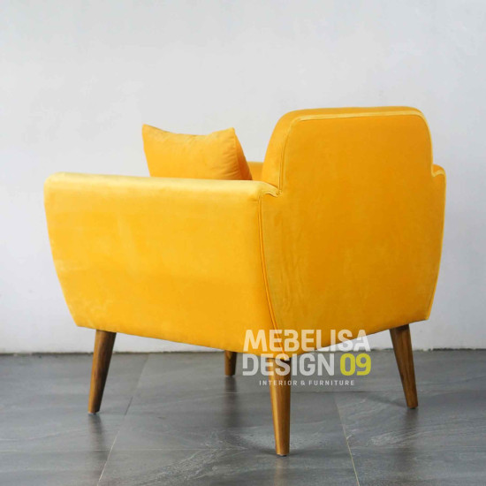 Sofa Santai Single Retro Modern Minimalis