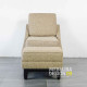 Sofa Santai Single Set Puff Sandaran Kaki Minimalis