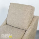 Sofa Santai Single Set Puff Sandaran Kaki Minimalis