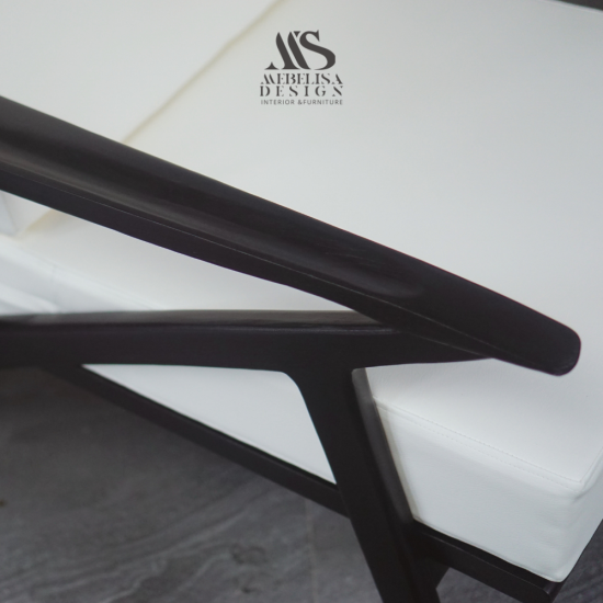 Sofa Tamu Set Meja Minimalis Scandinavian Modern Jati