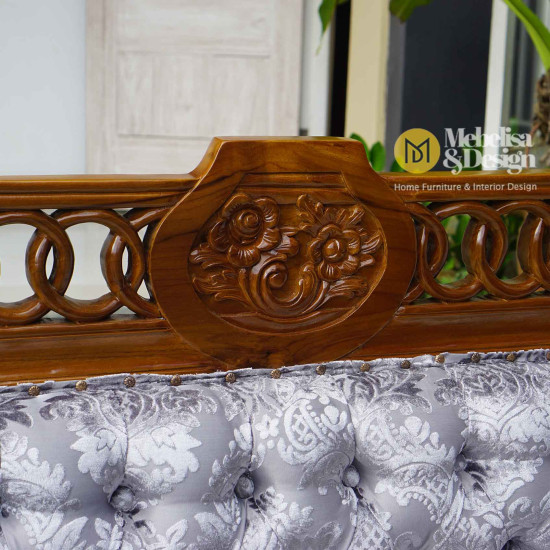 Sofa Ukiran Jepara Depan TV Ruang Keluarga Sofa Ukiran Jepara Depan TV Ruang Keluarga