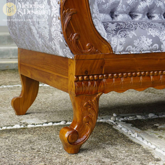 Sofa Ukiran Jepara Depan TV Ruang Keluarga Sofa Ukiran Jepara Depan TV Ruang Keluarga