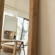 Solid Reclaimed Teak Wood Full-Length Mirror