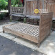 Solid Recycled Teak Wood Bed Frame