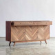 Talha Sideboard Meja Bufet Retro Kayu Jati Minimalis