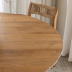 Tiram Dining Table Natural Set