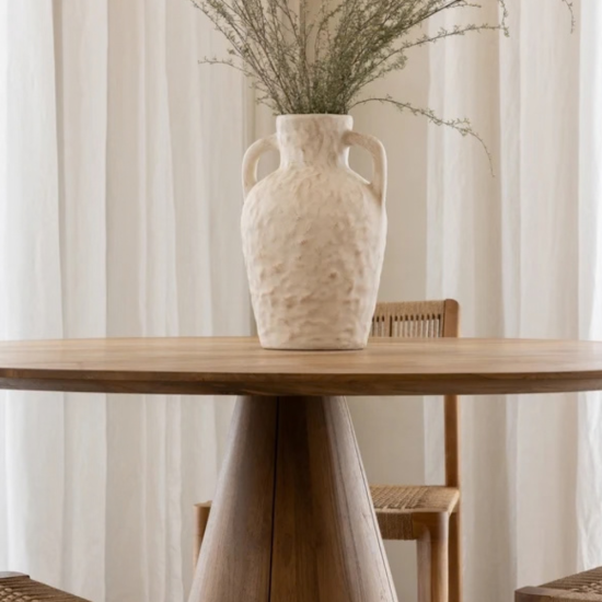 Tiram Dining Table Natural Set