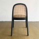 Town Chair Rattan Teak Wood Kursi Makan Sandaran Rotan Kayu Jati