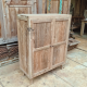 Two-Door Reclaimed Teak Storage Cabinet