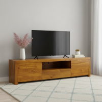 Verona Bufet Meja TV Minimalis Modern Kayu Jati