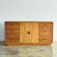 Wahyunda Sideboard Bufet Minimalis Kayu Jati Solid