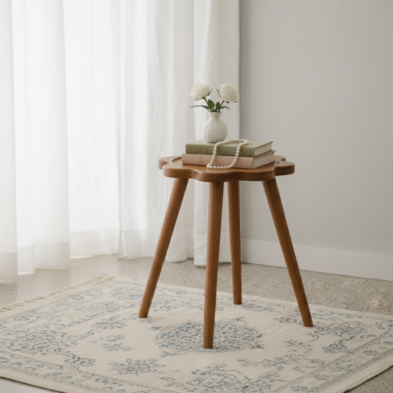 Warda Stool Kursi Bangku Stool Retro Minimalis