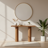 Wira Entryway Console Meja Konsol Kayu Jati Solid