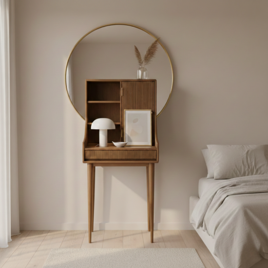 Wonda Dressing Table Meja Rias Retro Minimalis