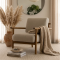 Wynn Occasional Chair in Oatmeal