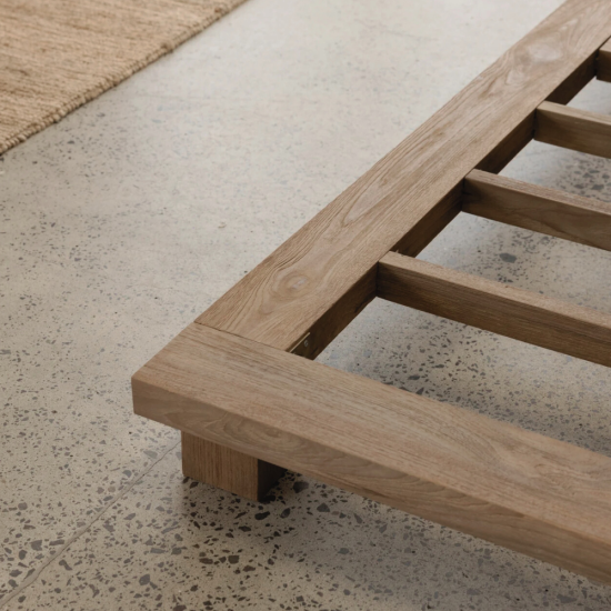 Yuma Reclaimed Teak Bed Base
