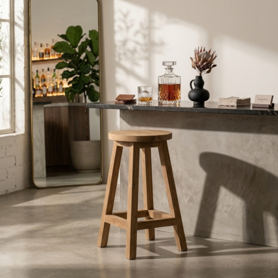 Zana Barstool Natural
