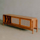 Zaria TV Console Bufet Ruang Tamu Meja TV Retro Mid-Century Zaria TV Console Bufet Ruang Tamu Meja TV Retro Mid-Century