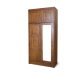 Almari Pakaian Susun 2 Pintu Kayu Jati Katie