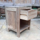 Ashley Reclaimed Teak Bedside Table 1 Drawers