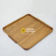 Baki Nampan Kayu Jati Furnitur Jepara 47x46x3 cm