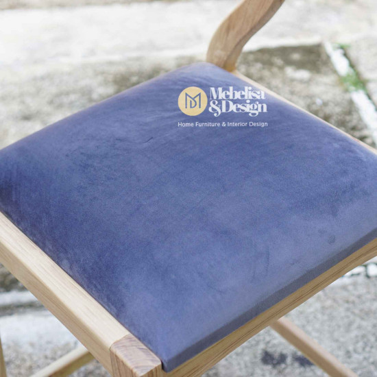 Barstool Kayu Jati Minimalis Scandinavian Bleaching Barstool Kayu Jati Minimalis Scandinavian Bleaching