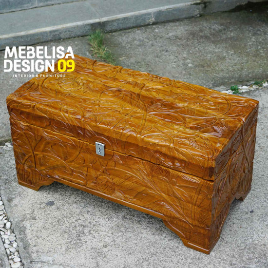 Box Storage Kotak Tempat Penyimpanan Serbaguna Ukiran Kayu Jati Box Storage Kotak Tempat Penyimpanan Serbaguna Ukiran Kayu Jati