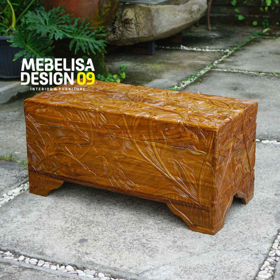 Box Storage Kotak Tempat Penyimpanan Serbaguna Ukiran Kayu Jati Box Storage Kotak Tempat Penyimpanan Serbaguna Ukiran Kayu Jati