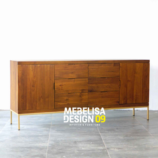 Bufet Credenza Pajangan Ruang Tamu Jati Terbaru Modern Bufet Credenza Pajangan Ruang Tamu Jati Terbaru Modern