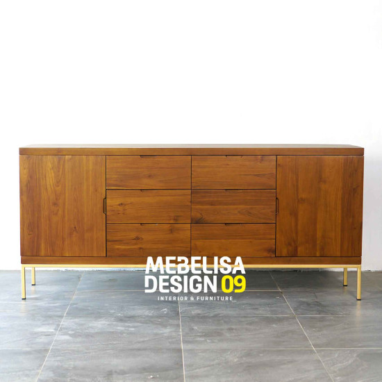 Bufet Credenza Pajangan Ruang Tamu Jati Terbaru Modern Bufet Credenza Pajangan Ruang Tamu Jati Terbaru Modern