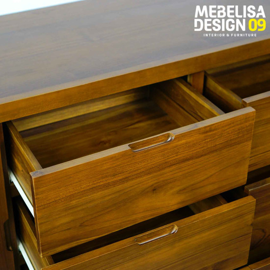 Bufet Credenza Pajangan Ruang Tamu Jati Terbaru Modern Bufet Credenza Pajangan Ruang Tamu Jati Terbaru Modern